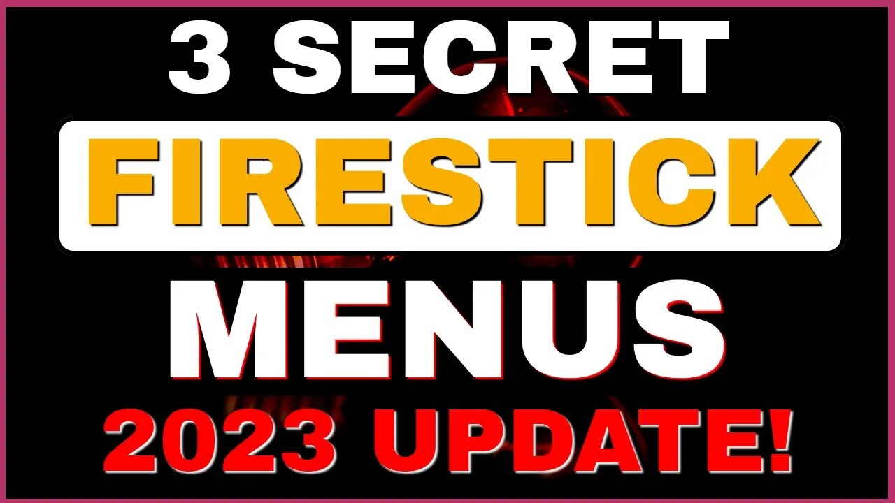 3 SECRET FIIRESTICK MENU!