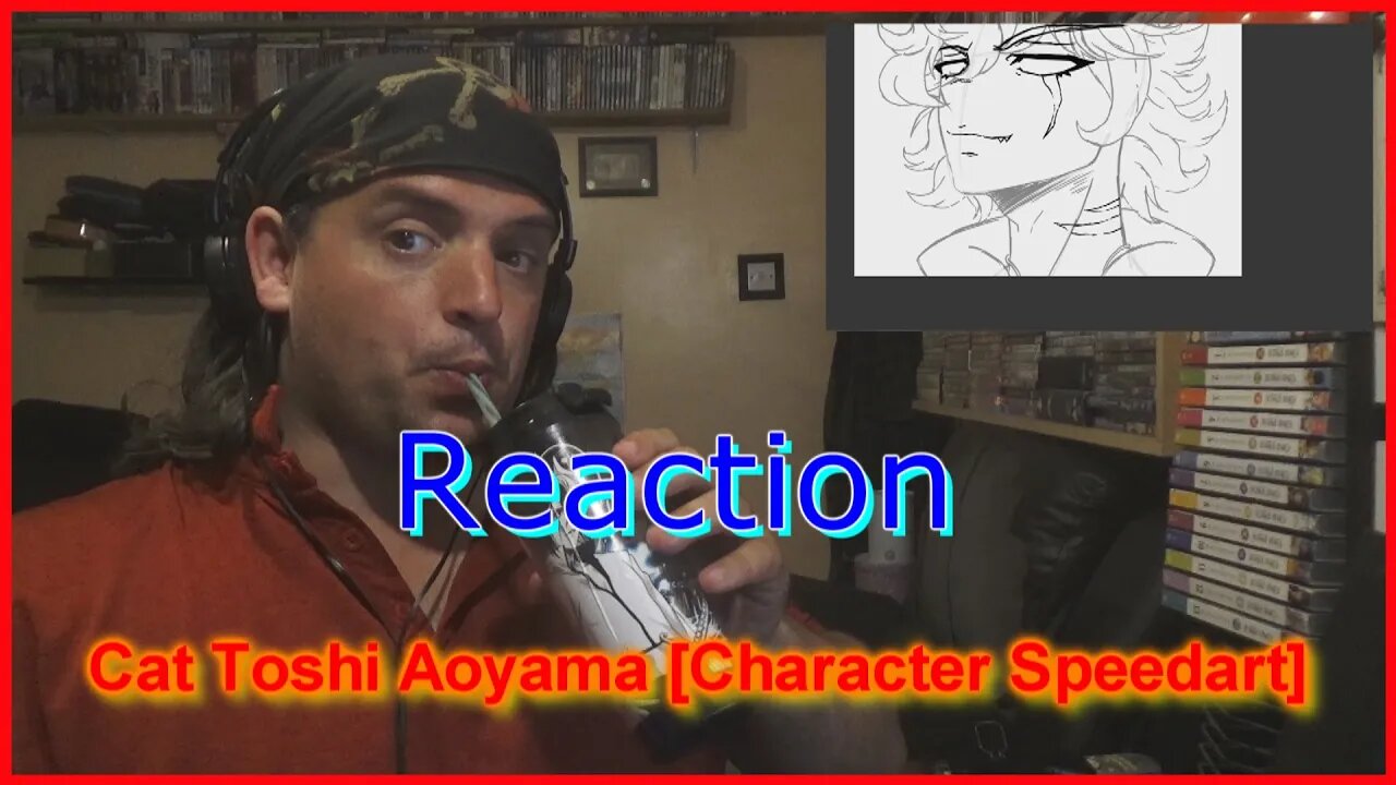 freaky's reaction: Cat Toshi Aoyama [Character Speedart]