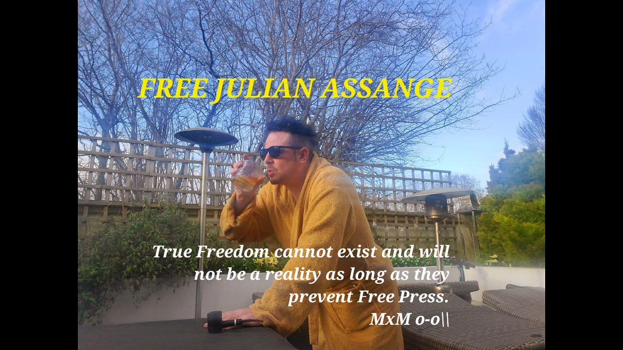 Freedom of Press. Free Julian Assange.