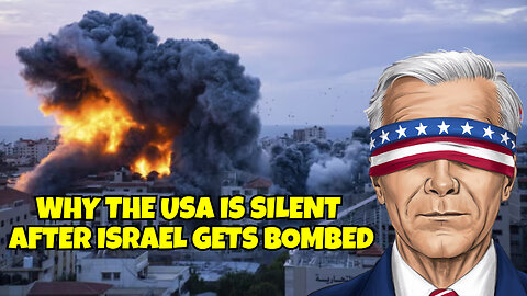 ISRAEL WAS BOMBED AND THE UNITED STATES IS SILENT AND NOT SAYING NOTHING ABOUT IT,SO STRANGE