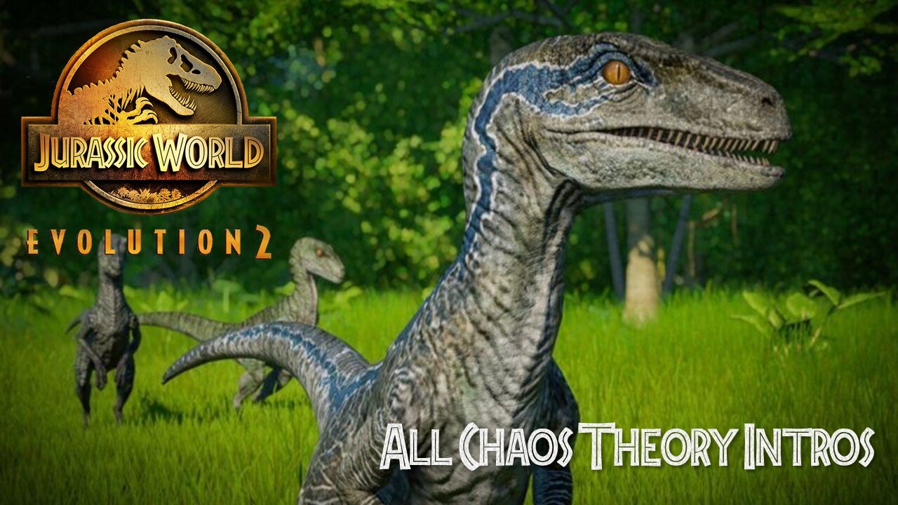 All Chaos Theory Mode Intros | Jurassic World Evolution 2 | PS5 Gameplay