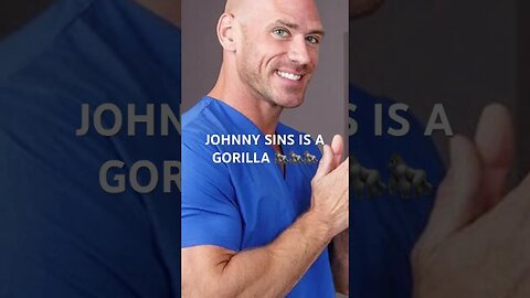 JOHNNY SINS IS A GORILLA 🦍🦍🦍 #shortsfeed