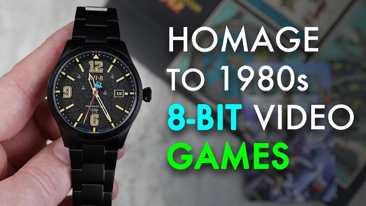 Step Back in Time: Relive the 80s with AVI-8 Flyboy Capcom 1942 Watch