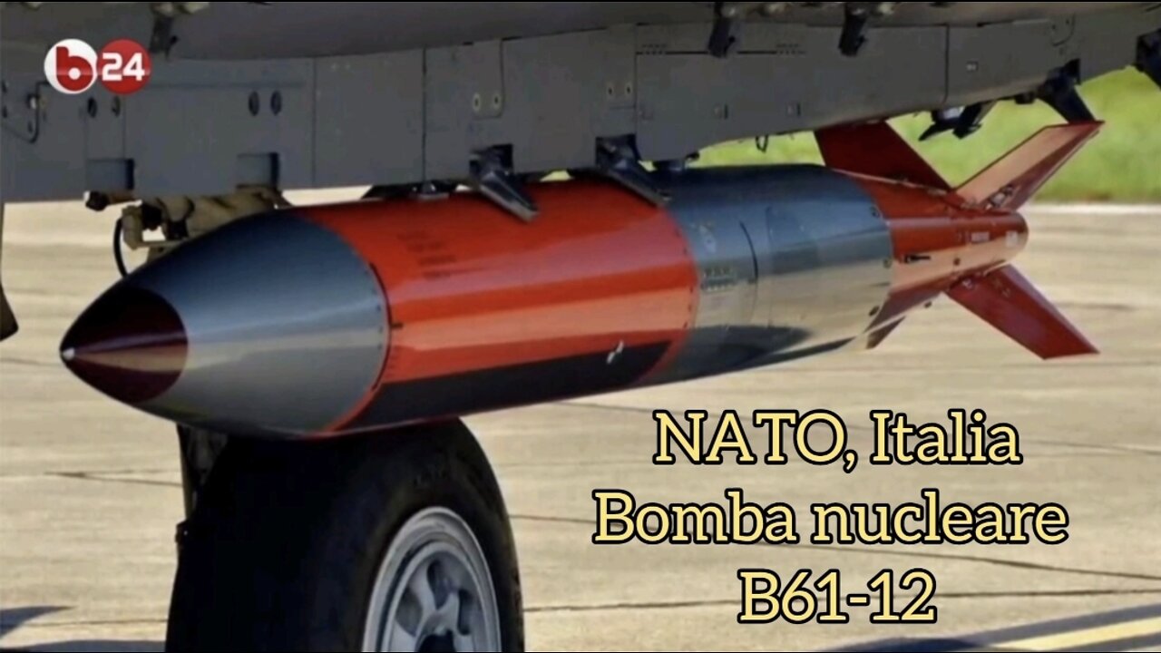 NWO, ITALIA: Bombe Nucleari B61-12, USA NATO vs Russia, Guerra in Ucraina