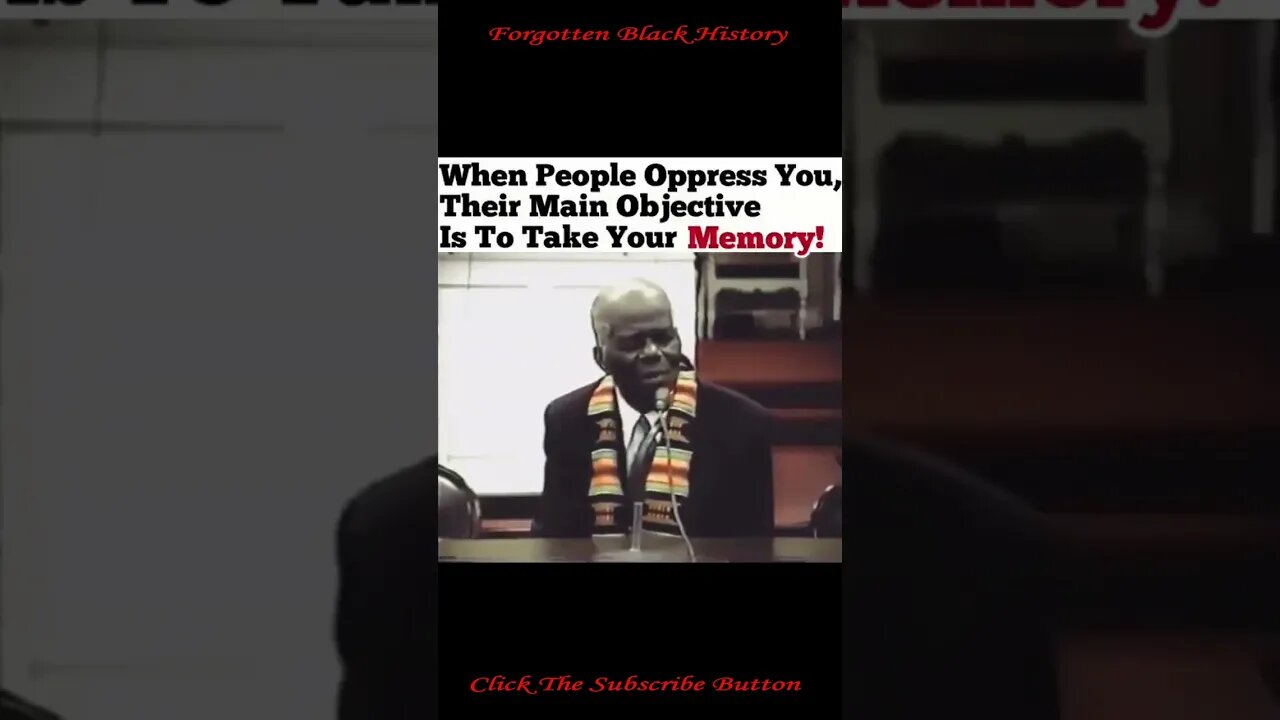 ❗️ Just listen ❗️ | Forgotten Black History #YouTubeBlack #ForgottenBlackHistory #blackhistory