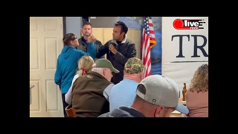 Vivek Ramaswamy debates LGBTQ+ protester. DID NOT GO AS PLANNED