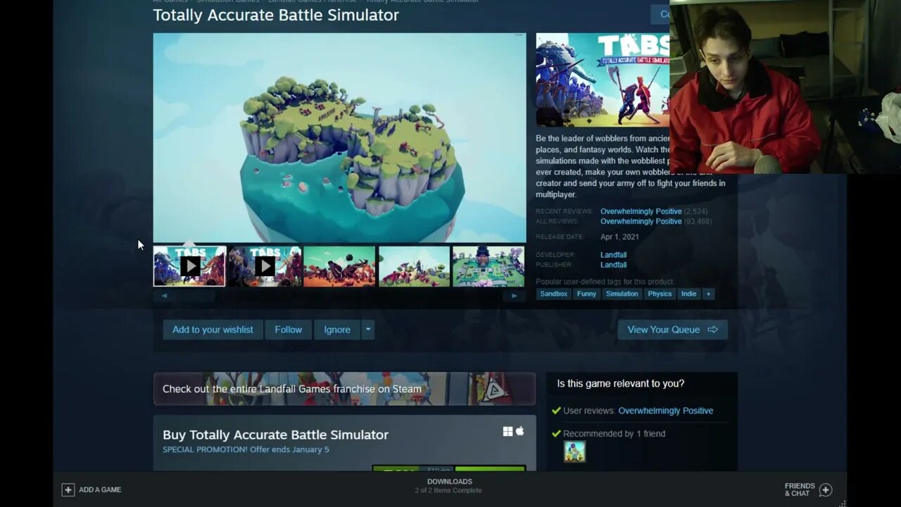 Tutorial For How To Buy The Totally Accurate Battle Simulator On Steam