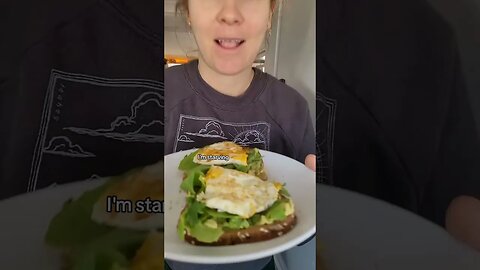 Today was a good day, got a perfect avocado, the sun is shining, tofu on the ancient stove, what mor 