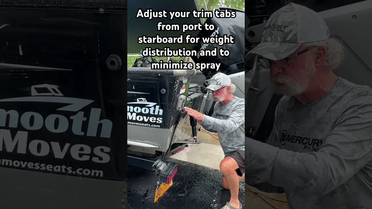 How trim tabs work 101 #fishing #trimtabs