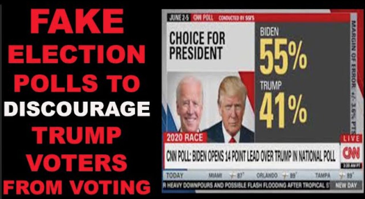 Ep.173 | FAKE POLLS ARE USED BY LIBERAL MEDIA TO DISCOURAGE AMERICANS FROM VOTING IN PERSON 4 TRUMP