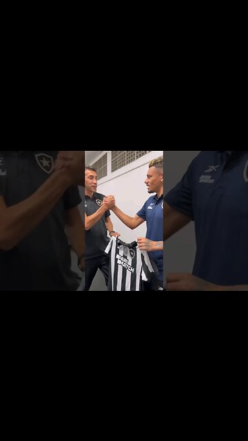 🔥🎓CONFIANÇA NO TICO! MISTER LAGE PRESENTEIA TIQUINHO NO BOTAFOGO! #botafogo #brasileirão