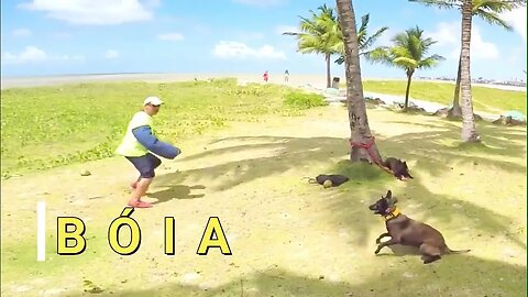 TREINO NA PRAIA COM B & E
