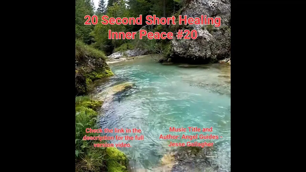 20 Second Short Healing Inner Peace | Meditation Music | Angel Guides | #20 #Meditation #shorts