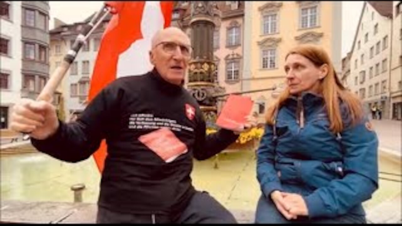 Schaffhausen - Interview mit Albert Knobel - Freund der Verfassung - Demo - 17.04.21