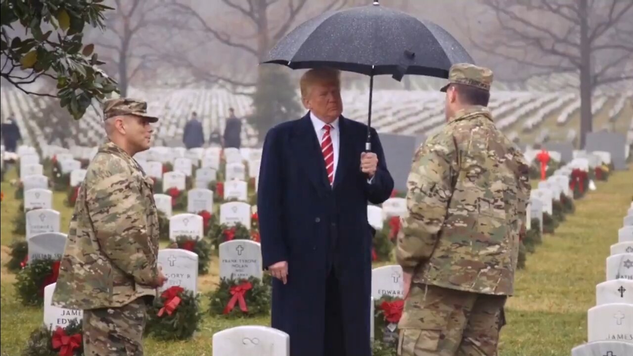 Trump Honors The Fallen on Memorial Day