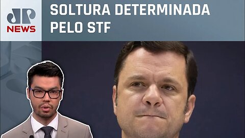 Anderson Torres deixa batalhão da Polícia Militar em Brasília; Kobayashi comenta