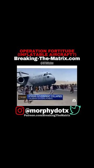 OPERATION FORTITUDE (INFLATABLE AIRCRAFT?)