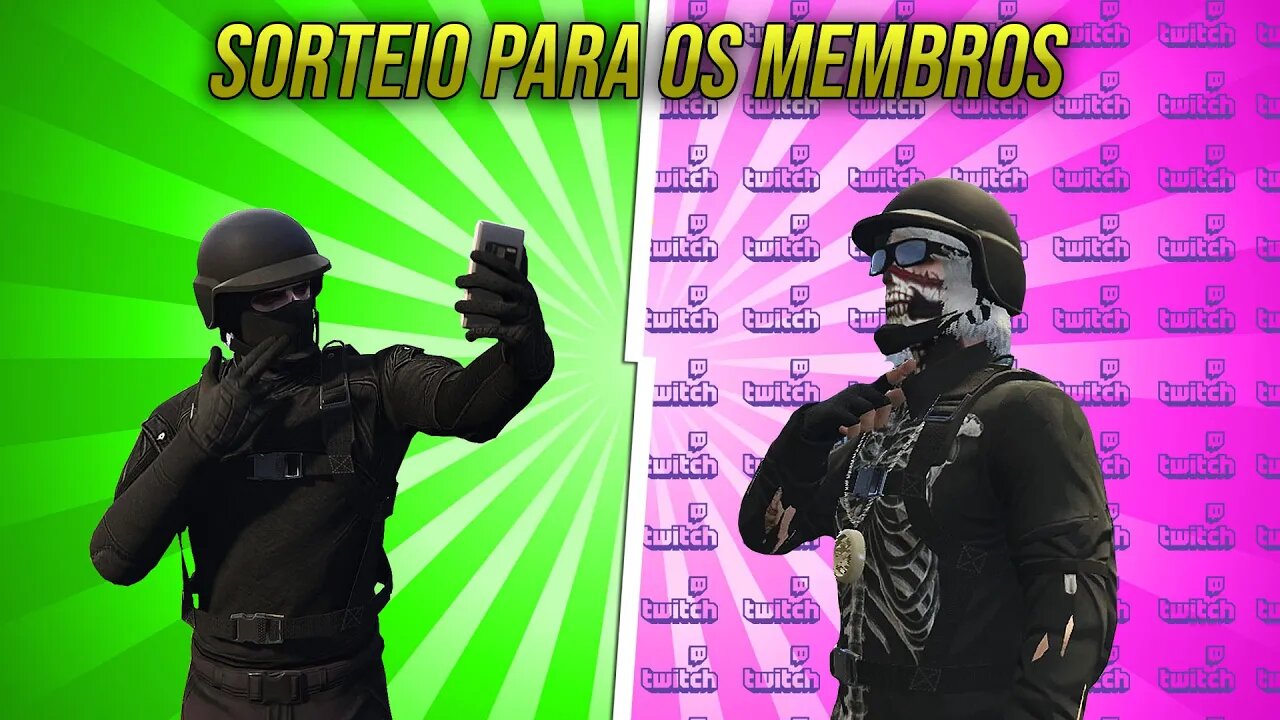 GTA 5 - LIVE DO FERIADO COM SORTEIO E TRETAS!