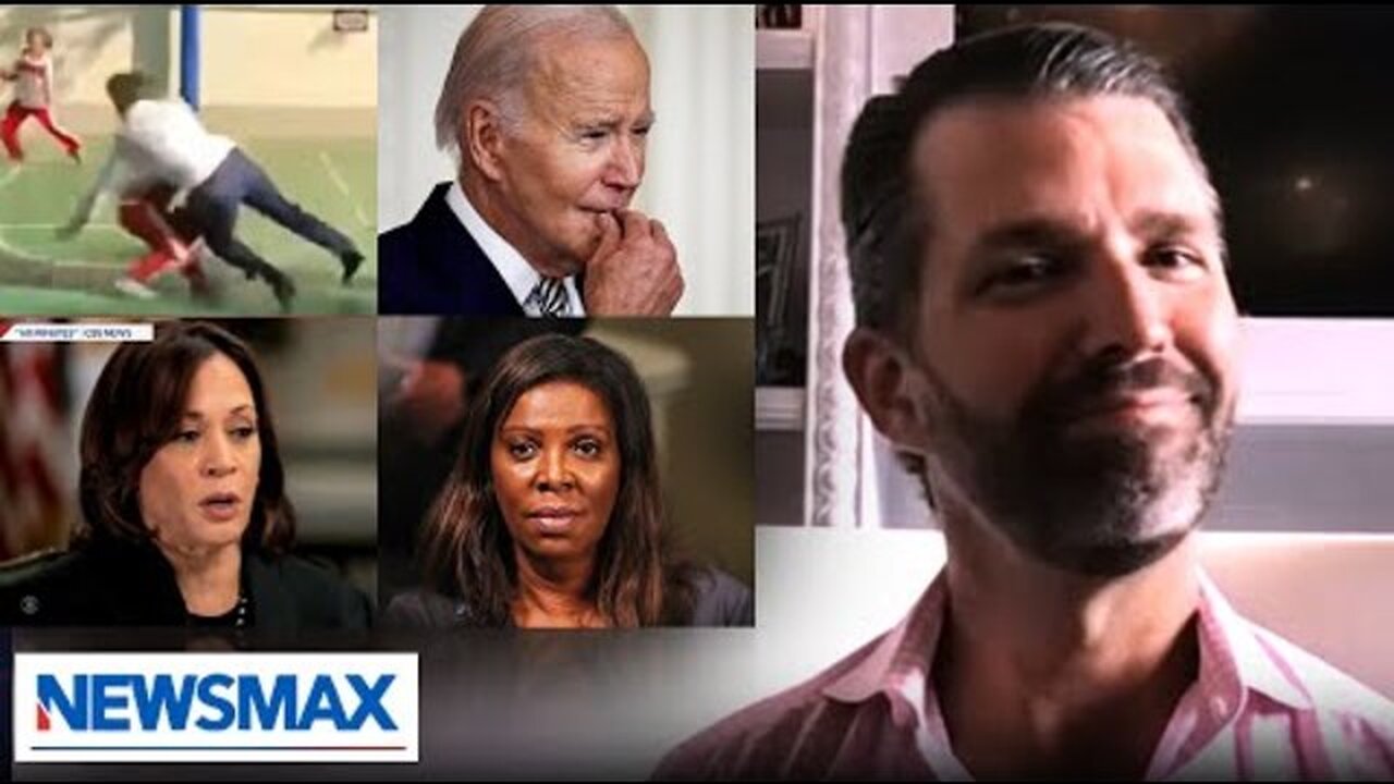 TRUMP JR. TORCHES NEWSOM'S BALL HANDLES IN CHINA, KAMALA, BIDEN AND 'KANGAROO' NY COURT