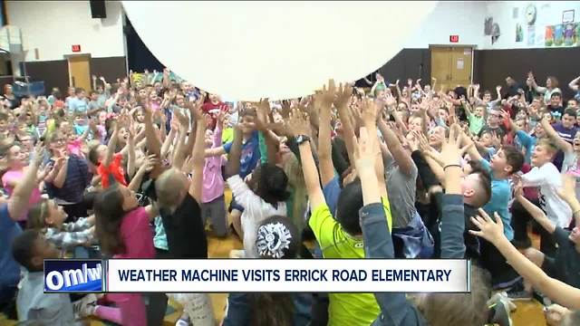 Andy Parker's Weather Machine Visits Errick Road 0518