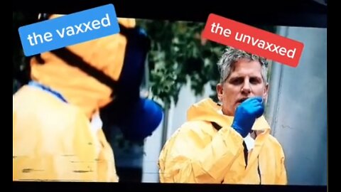 unvaxxed- because the government wants you dead or chipped