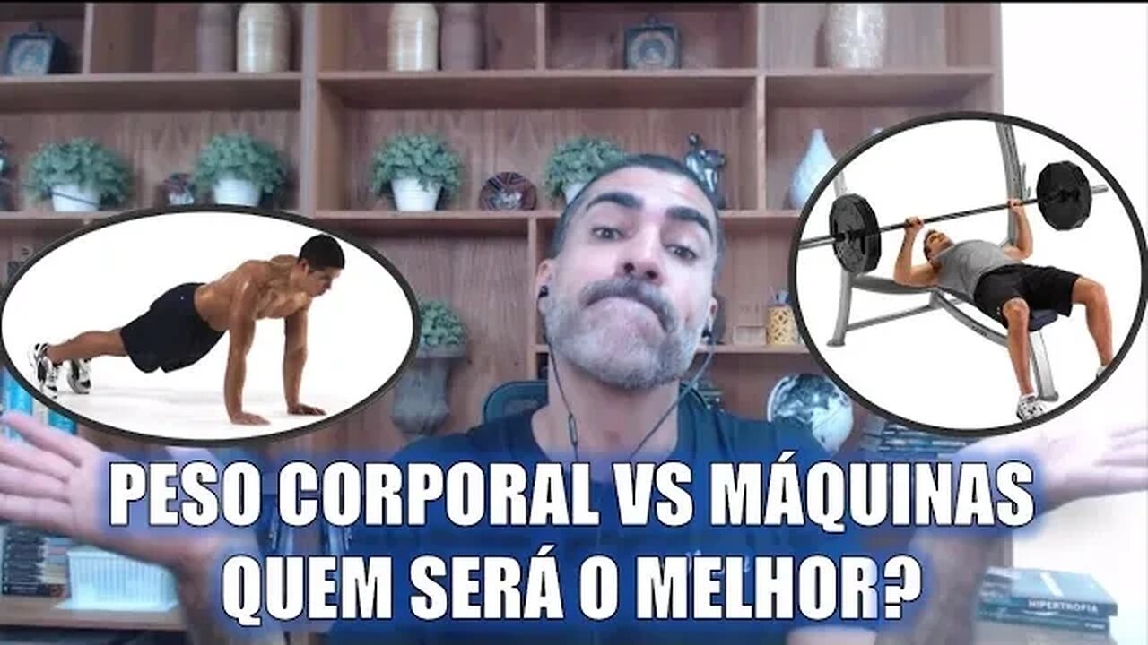 Treino em casa: Peso corporal (calistenia) vs máquinas - quem dá mais resultado?