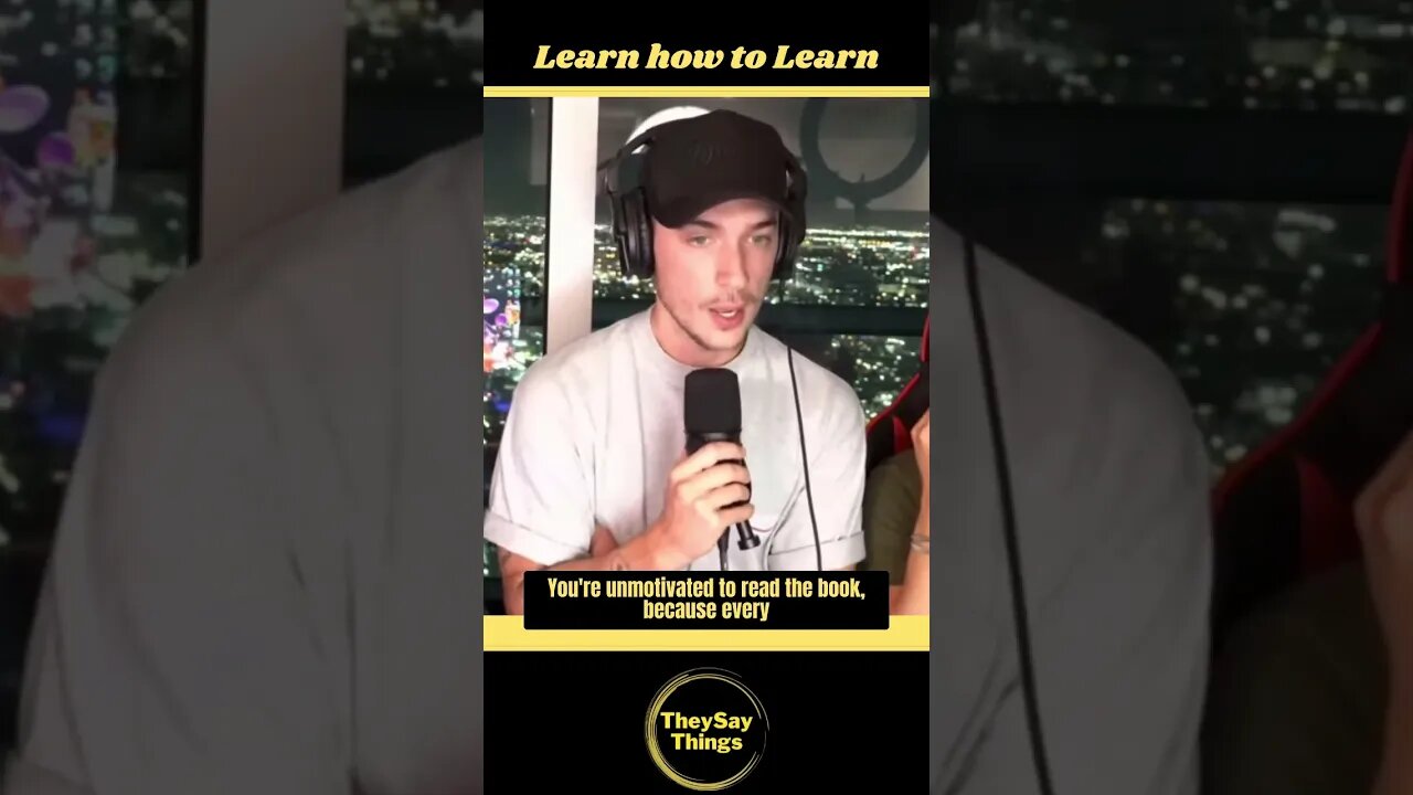 Luke Belmar, Learn how to Learn