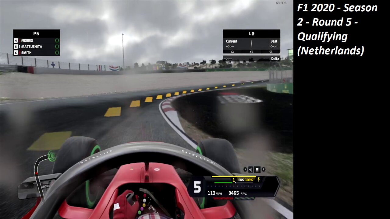 F1 2020 - Season 2 - Round 5 - Practise 3 (Netherlands)