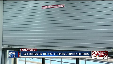 Safe rooms on the rise at Green Country schools