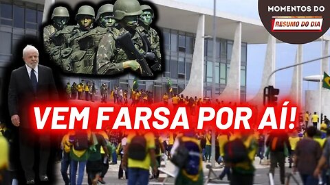 Inquérito buscar livrar militares e culpar Lula pelo 8 de janeiro | Momentos do Resumo do Dia