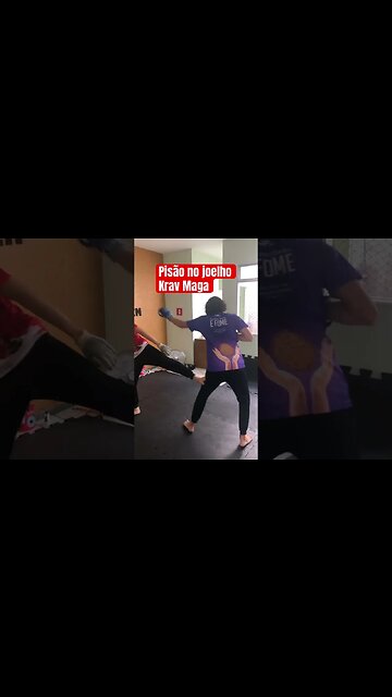 Pisão no joelho #defesapessoal #segurança #aracaju #kravmaga #esporte #luta #combate #proteção