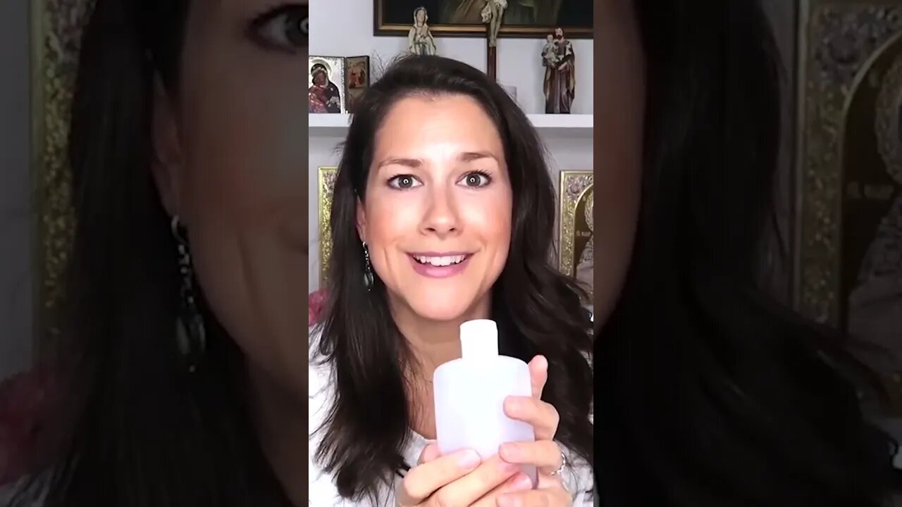 Blessed Holy Water~ what to do with it! #short #catholic