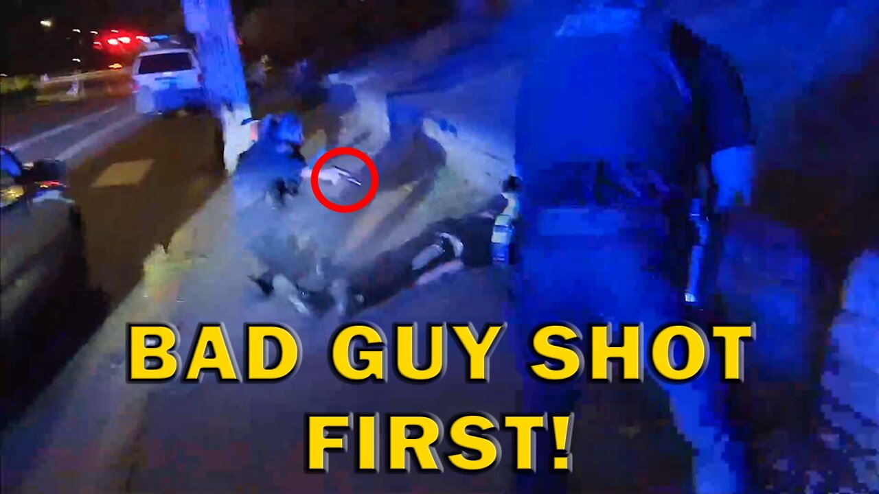 Domestic Violence Suspect First To Fire In Fight With Cops - LEO Round Table S07E31a