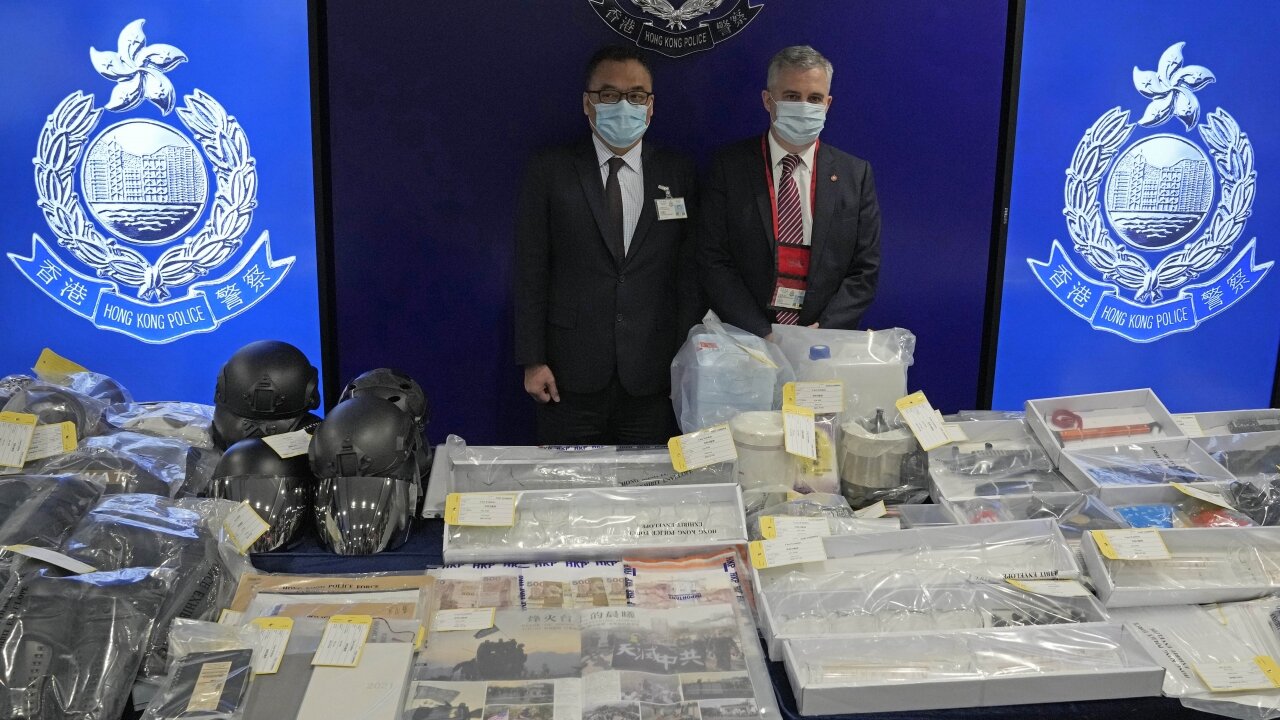 9 Arrested In Alleged Hong Kong Bomb Plot