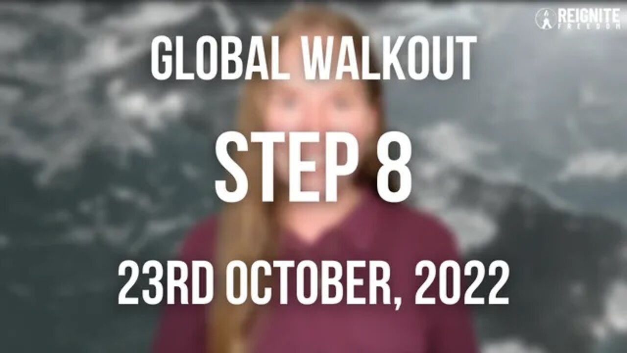 Global Walkout — Step 8, 23 Oct 2022 / Watch the film "The Real Anthony Fauci" by RFK Jr.