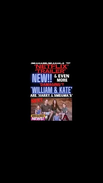 🇬🇧 “HARRY & MEGHAN’S’ NEW NETFLIX DOCUMENTARY TRAILER!! “WILLIAM & KATE MAY BE THE NEXT TARGETS”!! 🤬