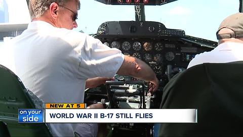 World War II B-17 bomber comes to Cleveland offering flights to the public