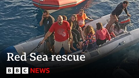 Five survivors found after Red Sea tourist boat sinks | BBC News