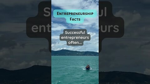 Entrepreneurship Facts learn risk