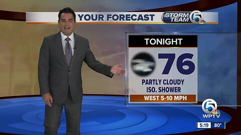 Monday night forecast