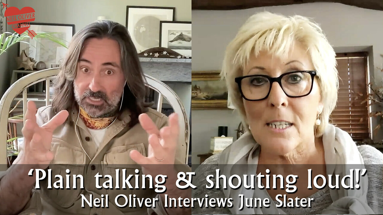 Doctor Neil Oliver Interviews June Slater – plain talking & shouting loud!