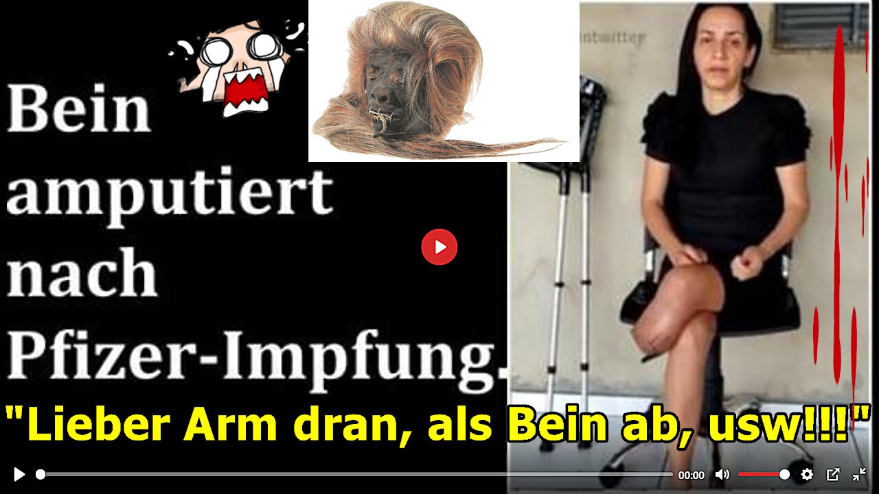 „Lieber A(a)rm dran als Bein ab, Spiegel von Detleff.Artist und Luftverschmutzung kühlt die Erde!!!“