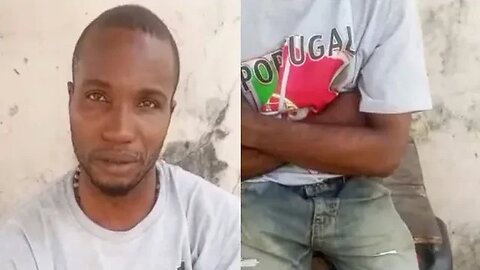 Physically challenged man arrested for stealing a car from an auto shop in Lagos