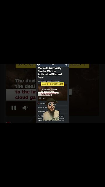 Microsoft Activision Blizzard Deal BLOCKED Again! #shorts