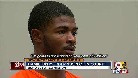 $2M bond for suspect in teen's murder in Hamilton