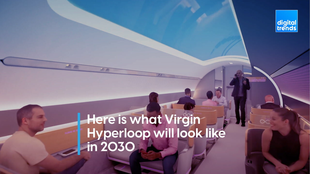 Here is what Virgin Hyperloop will look like in 2030