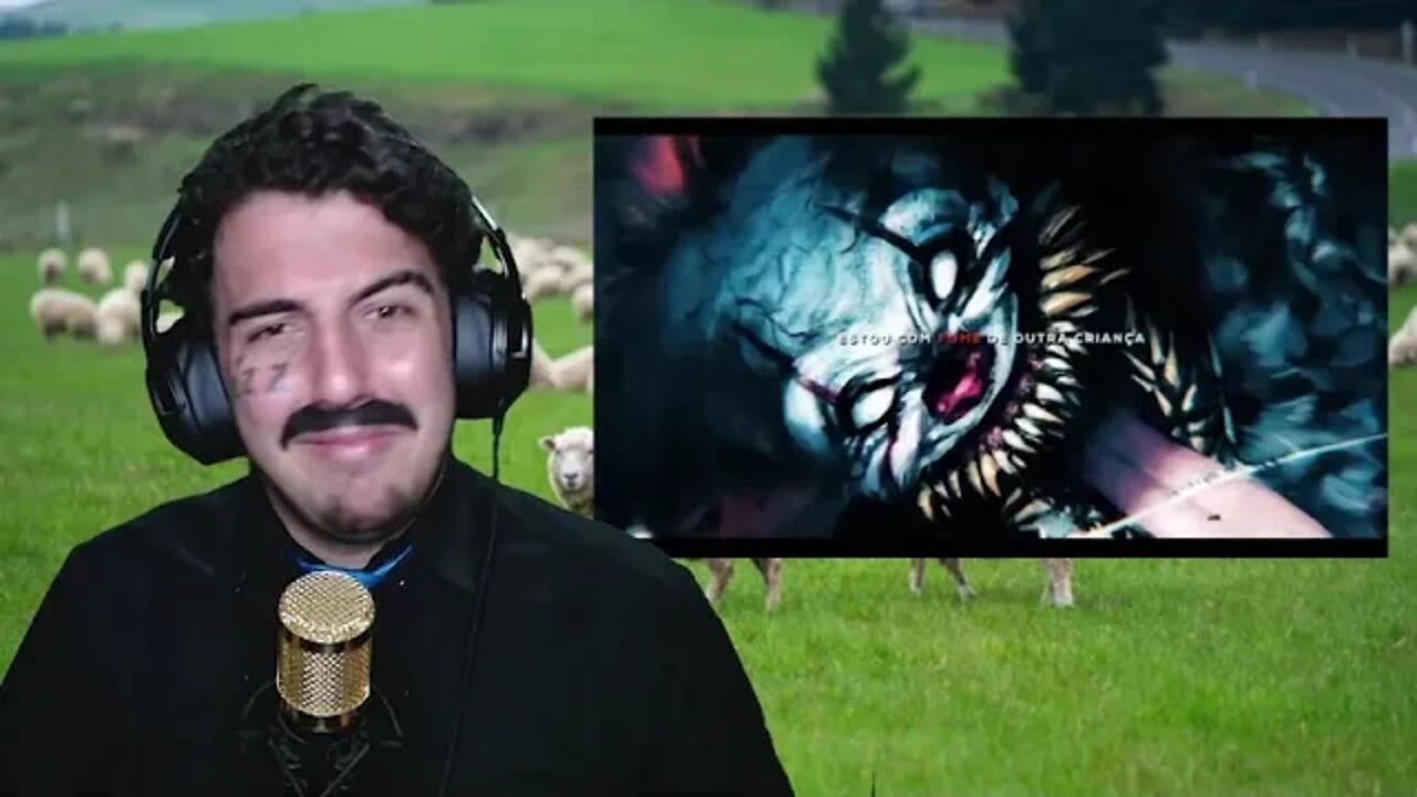 PASTOR REACT Vai Flutuar Comigo | Pennywise (It: A Coisa) | Papyrus Da Batata