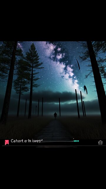 AI art: screenshot from a dream