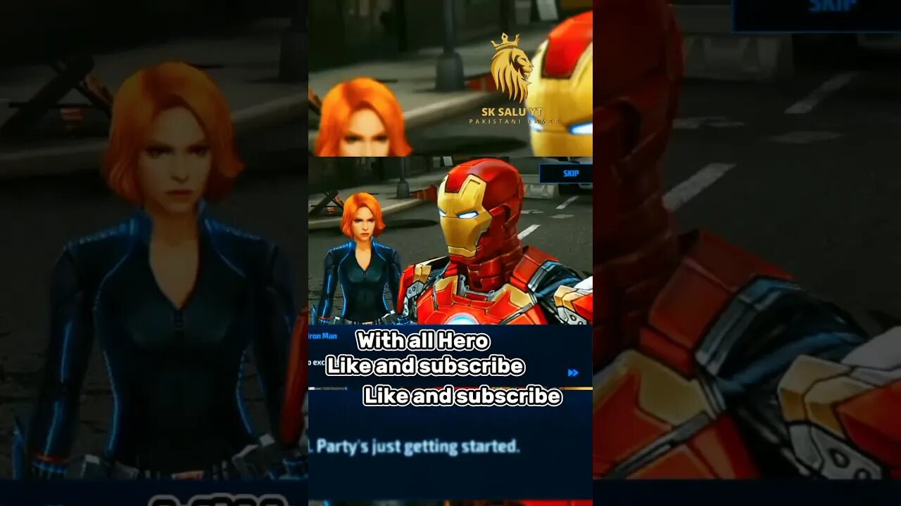 marvel game series with All avengers #shortsfeed #shorts #skop #videogame #viral #1million