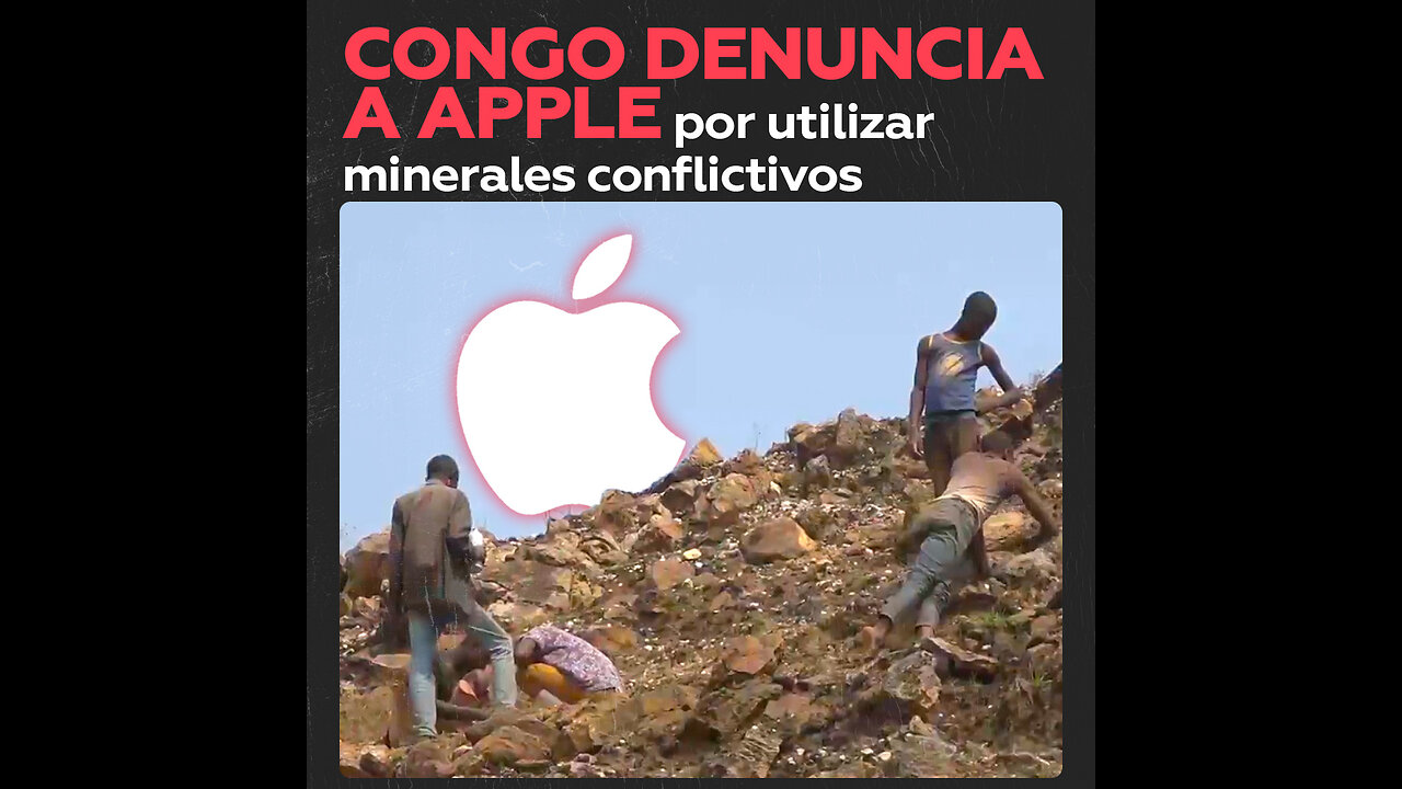 Congo acusa penalmente a Apple de utilizar minerales conflictivos